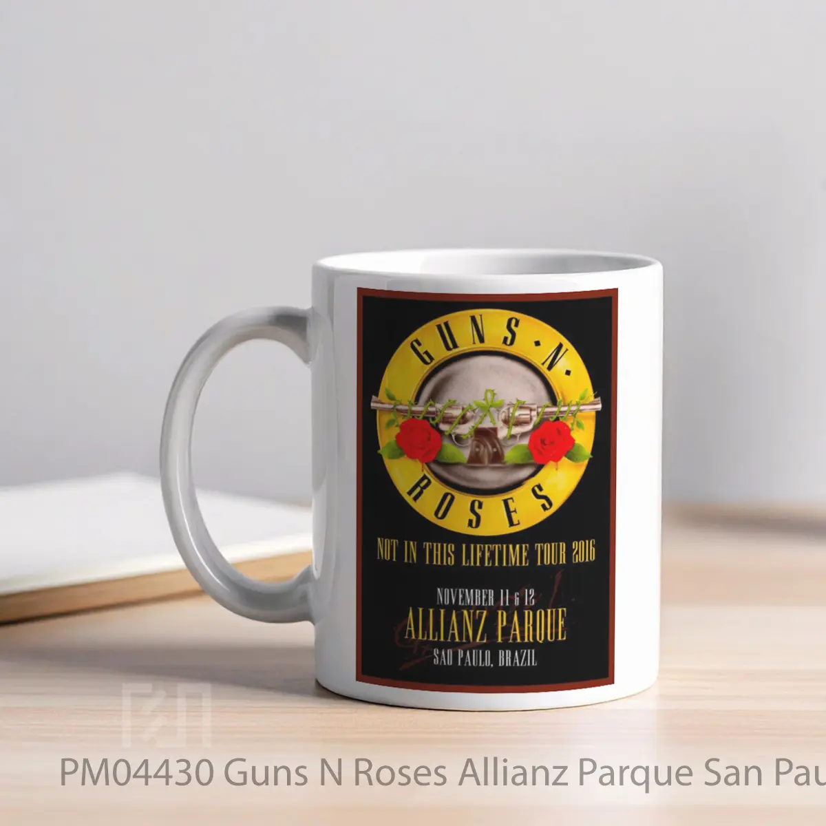 Mug Guns N Roses Allianz Parque San Paulo MPM04430 - All-side / Desain