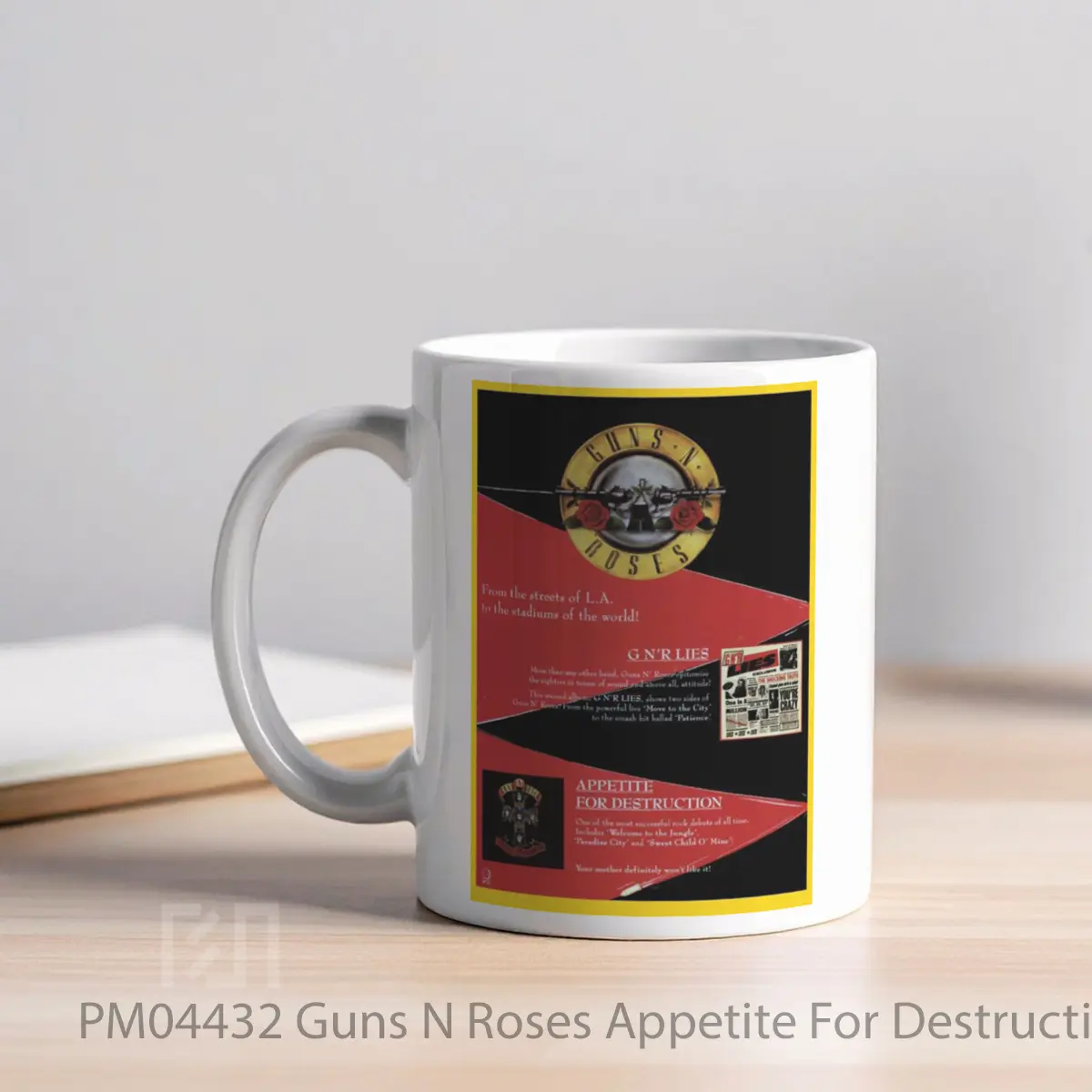 Mug Guns N Roses Appetite For Destruction 1 MPM04432 - All-side / Desain