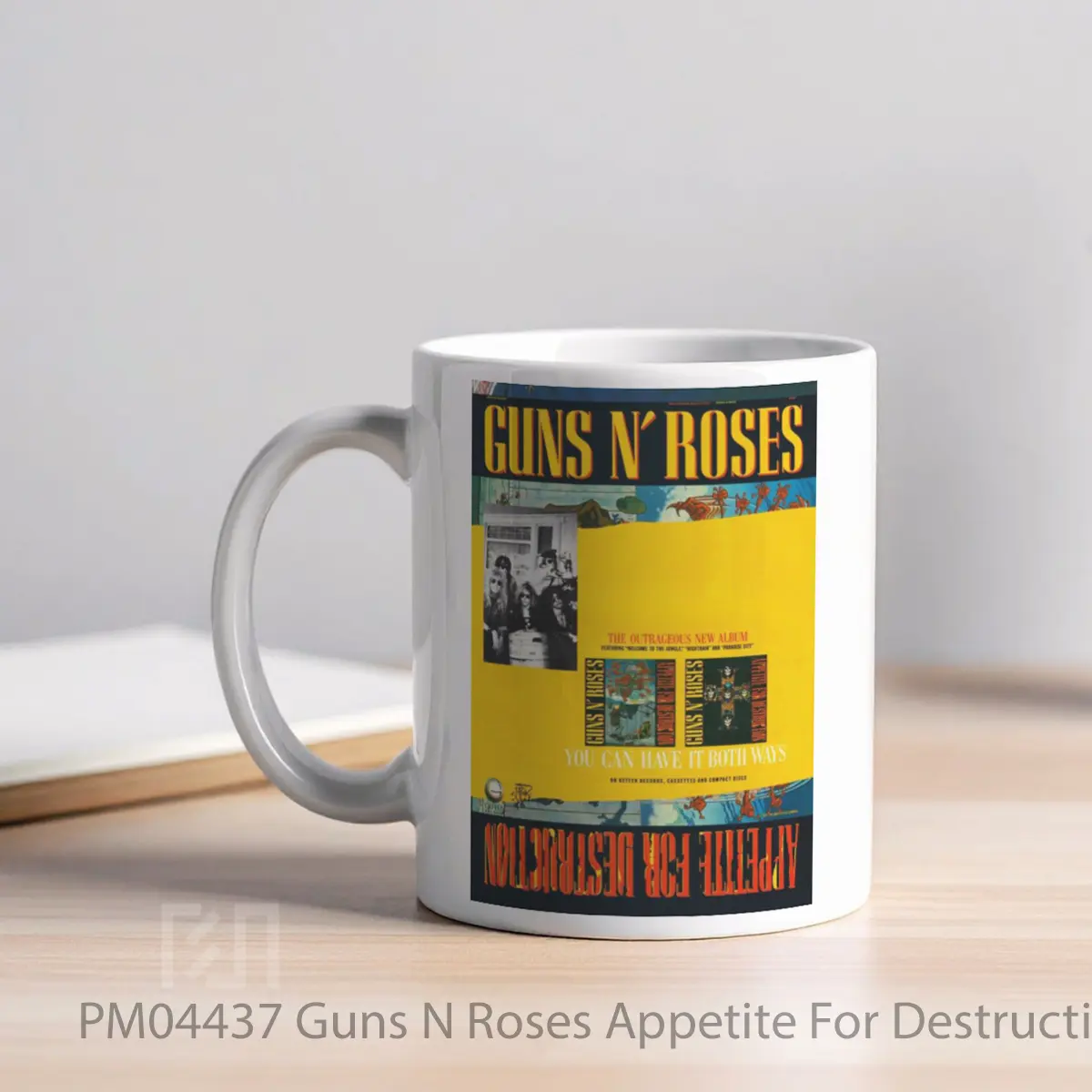 Mug Guns N Roses Appetite For Destruction MPM04437 - All-side / Desain