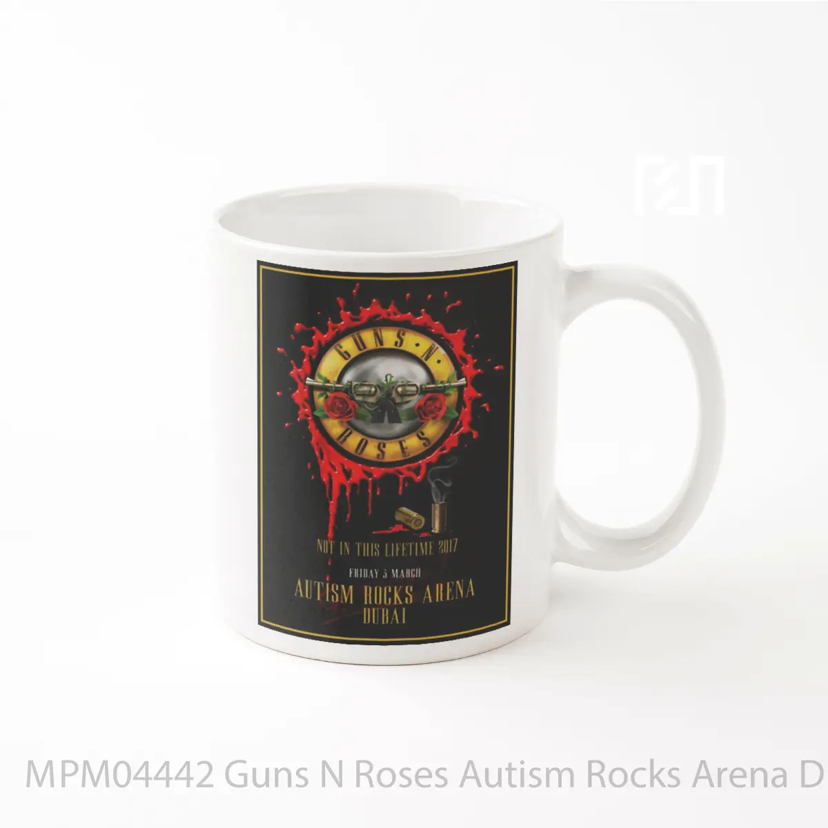 Mug Guns N Roses Autism Rocks Arena Dubai 2017 MPM04442
