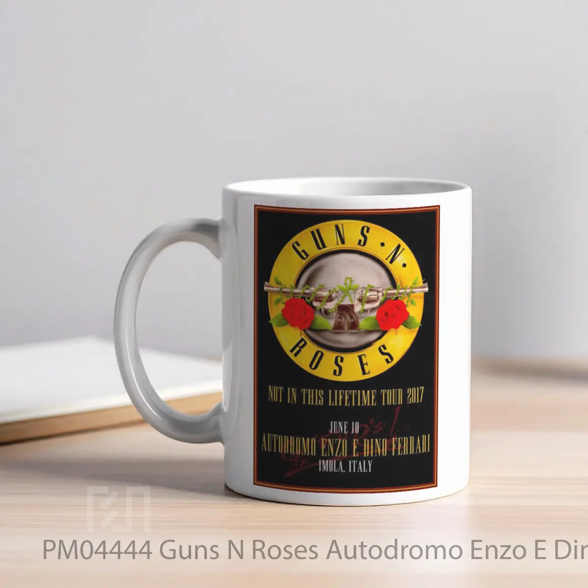 Mug Guns N Roses Autodromo Enzo E Dino Ferrari MPM04444 - All-side / Desain