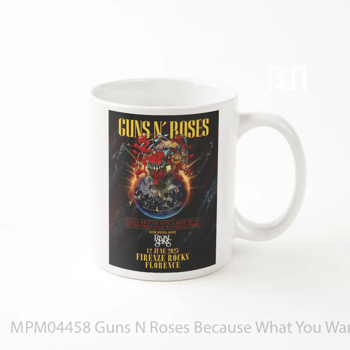 Mug Guns N Roses Because What You Want 2025 Tour 9 MPM04458