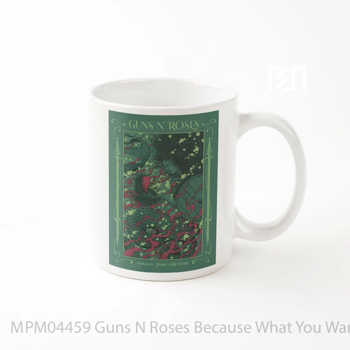 Mug Guns N Roses Because What You Want 2025 Tour Aarhu MPM04459