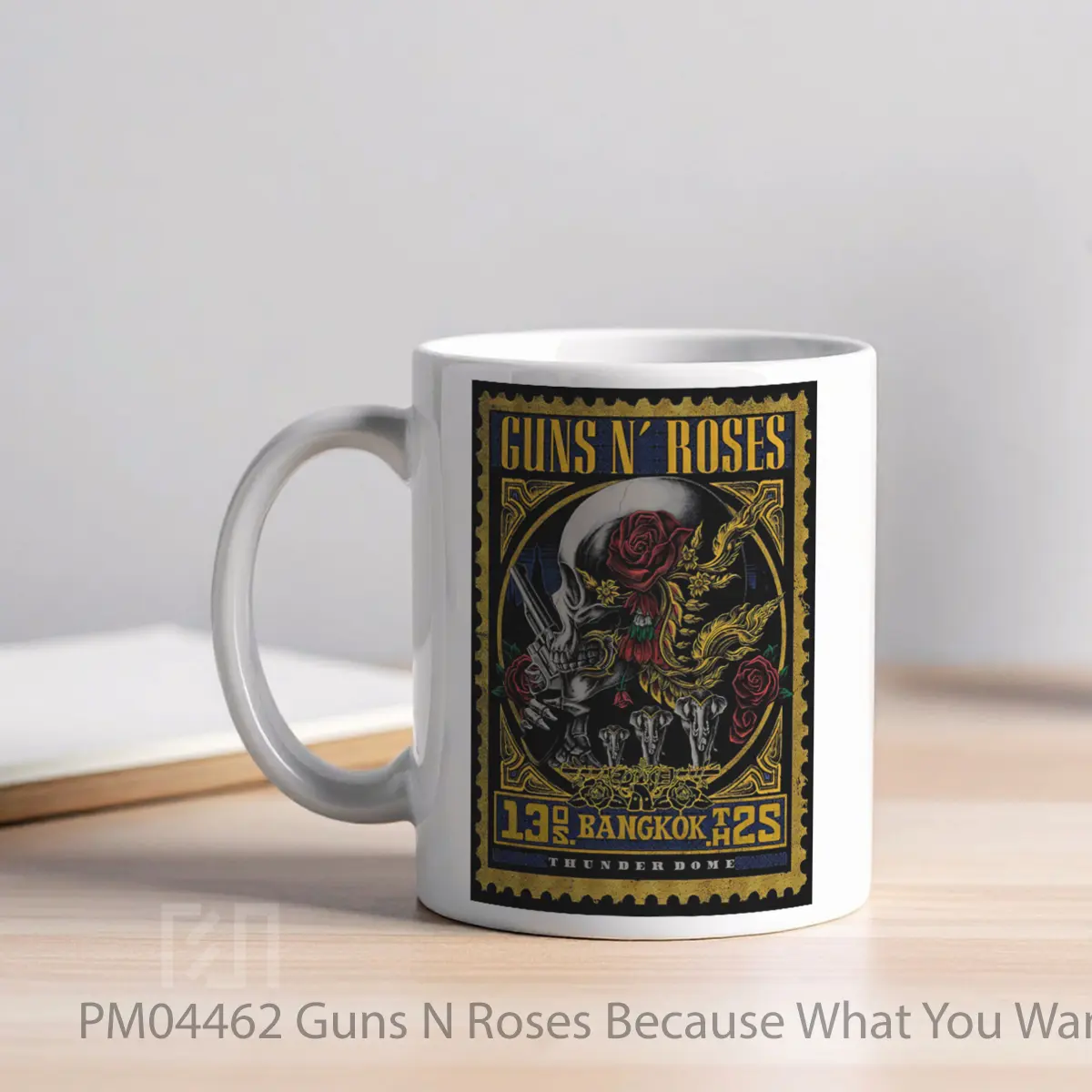 Mug Guns N Roses Because What You Want 2025 Tour Bangk MPM04462 - All-side / Desain