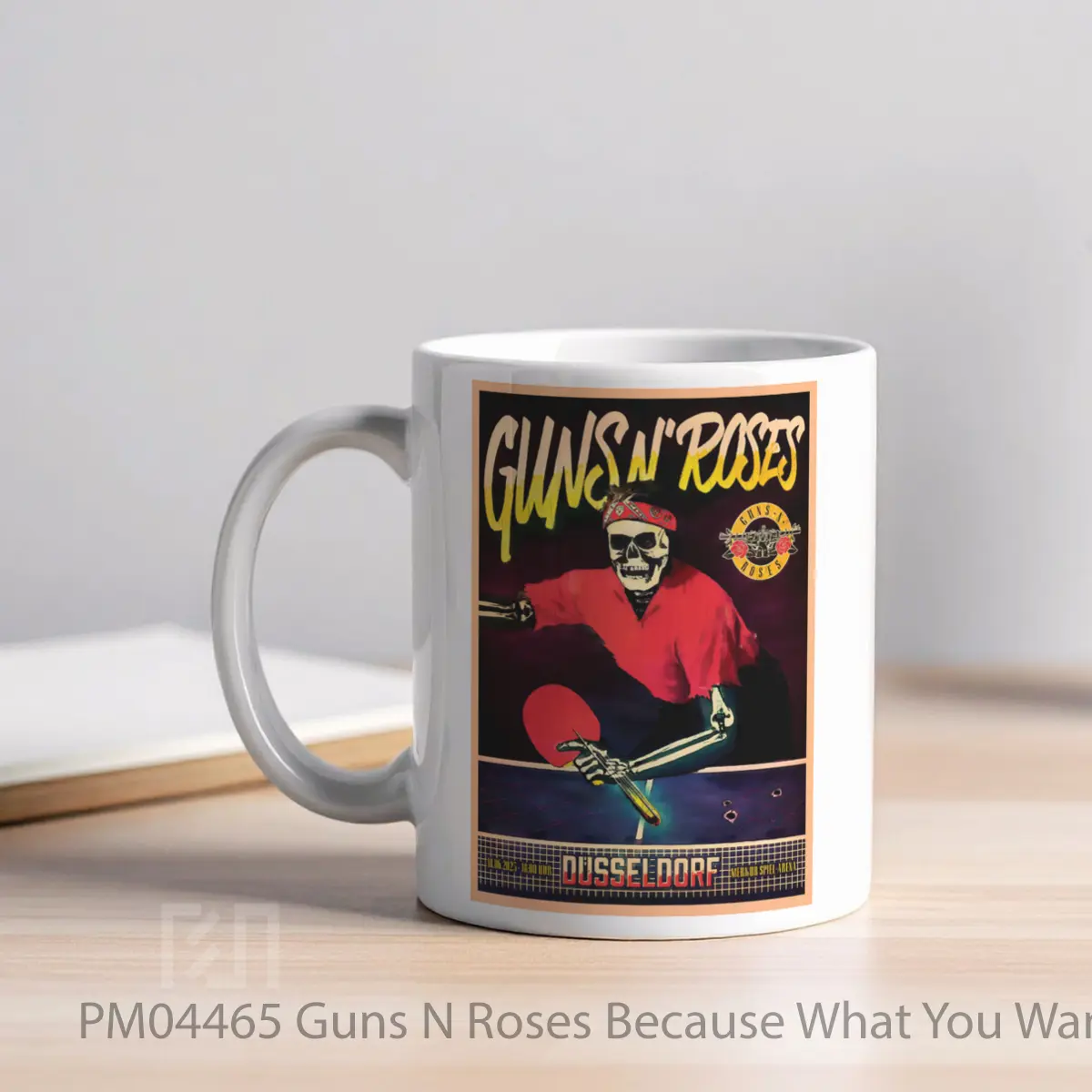 Mug Guns N Roses Because What You Want 2025 Tour D Sseldorf MPM04465 - All-side / Desain