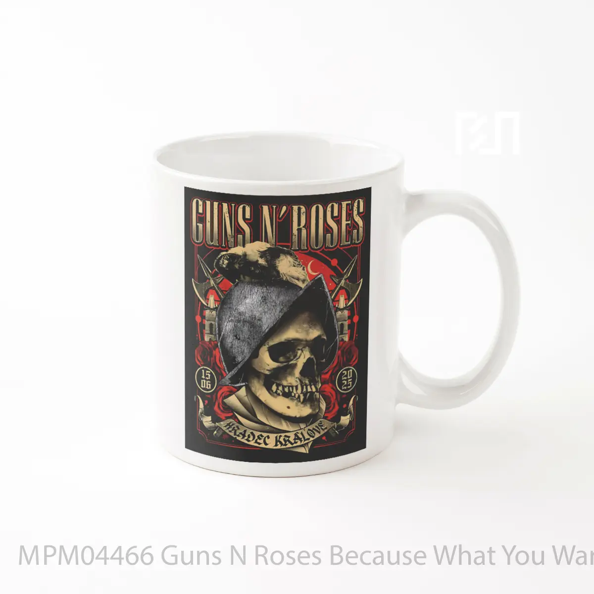 Mug Guns N Roses Because What You Want 2025 Tour Hrade MPM04466