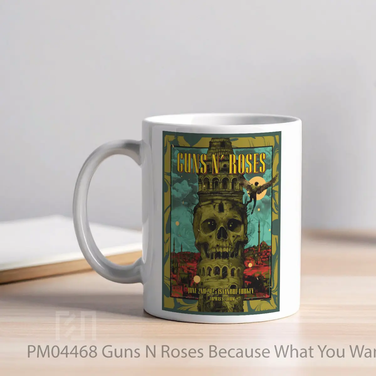 Mug Guns N Roses Because What You Want 2025 Tour Istan MPM04468 - All-side / Desain