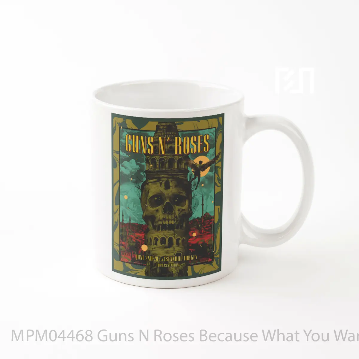 Mug Guns N Roses Because What You Want 2025 Tour Istan MPM04468