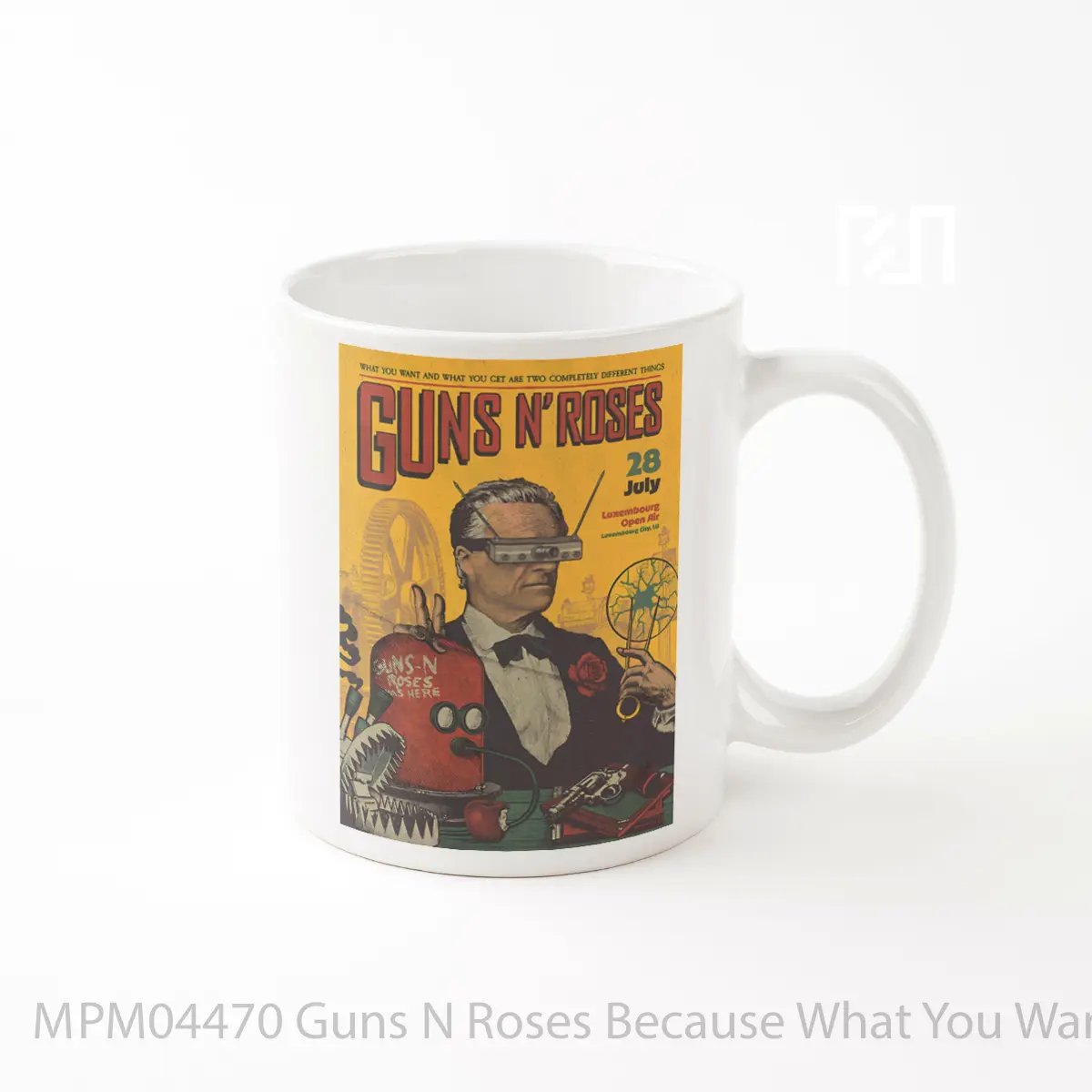 Mug Guns N Roses Because What You Want 2025 Tour Luxem MPM04470