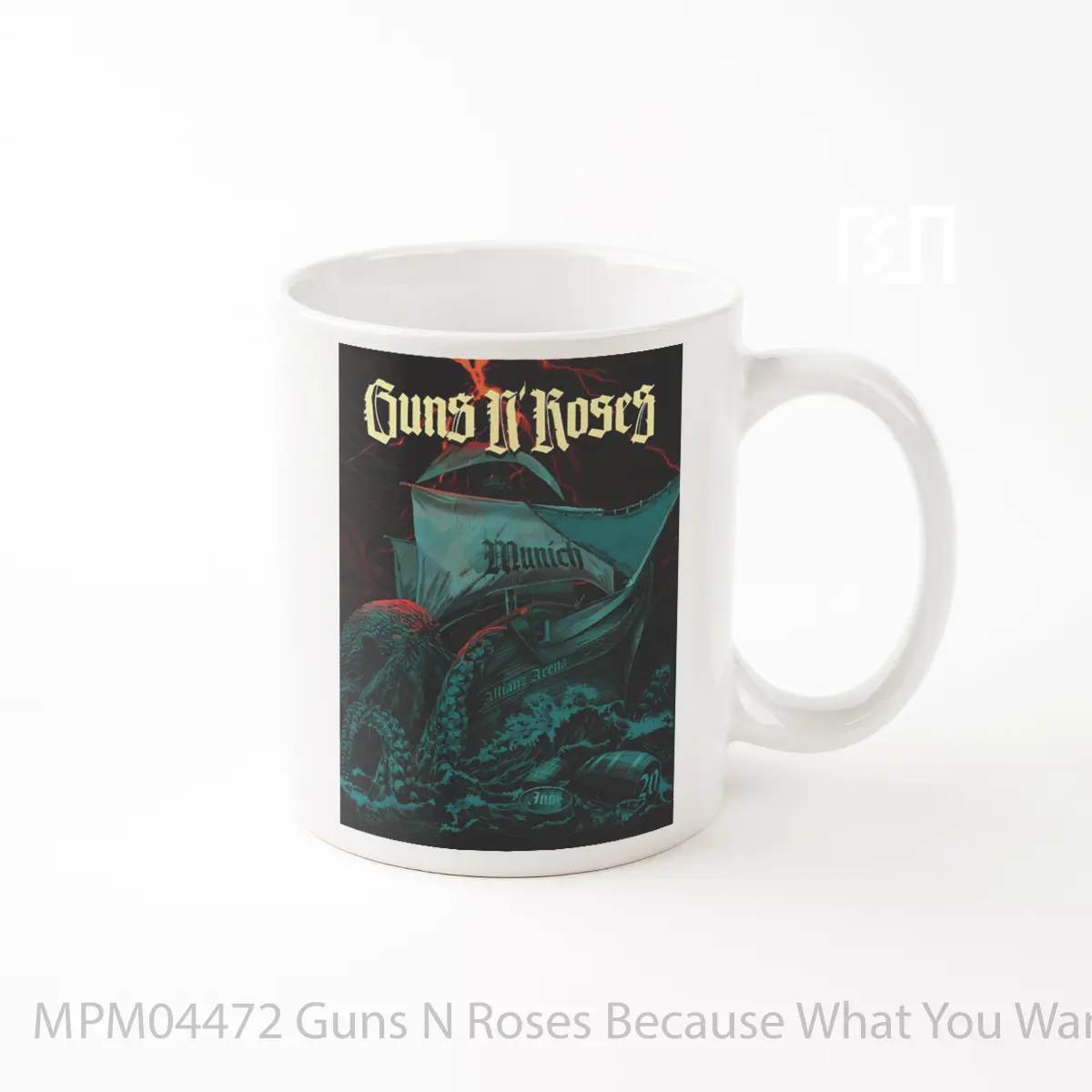 Mug Guns N Roses Because What You Want 2025 Tour Munich MPM04472