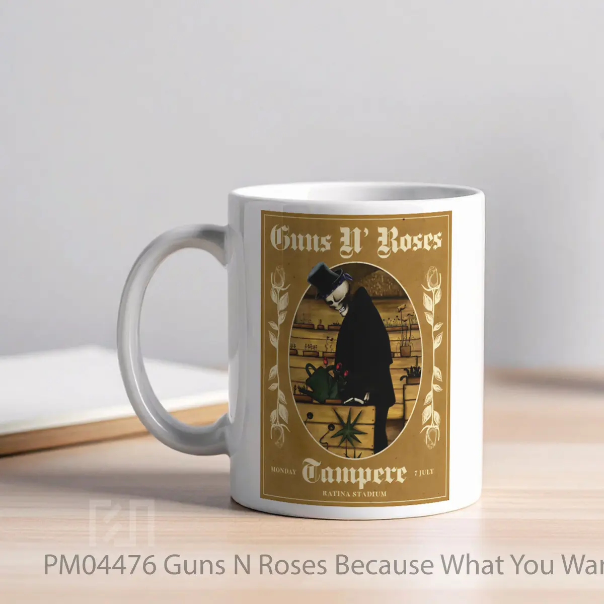 Mug Guns N Roses Because What You Want 2025 Tour Tampe MPM04476 - All-side / Desain
