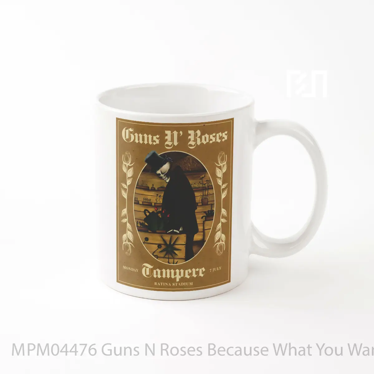 Mug Guns N Roses Because What You Want 2025 Tour Tampe MPM04476