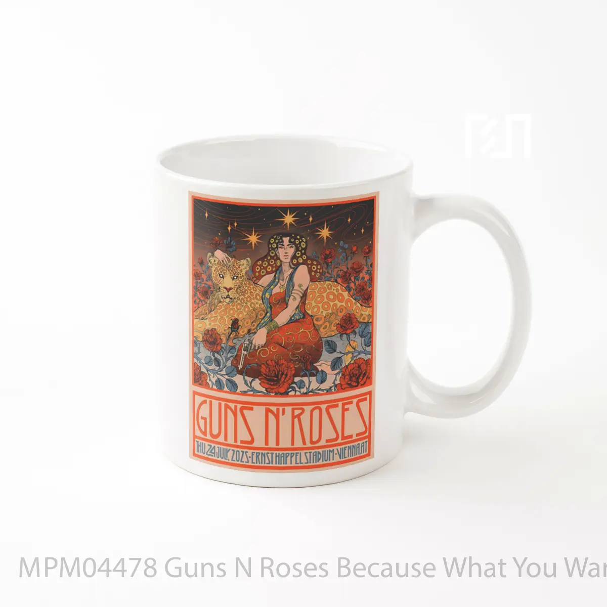 Mug Guns N Roses Because What You Want 2025 Tour Vienna MPM04478