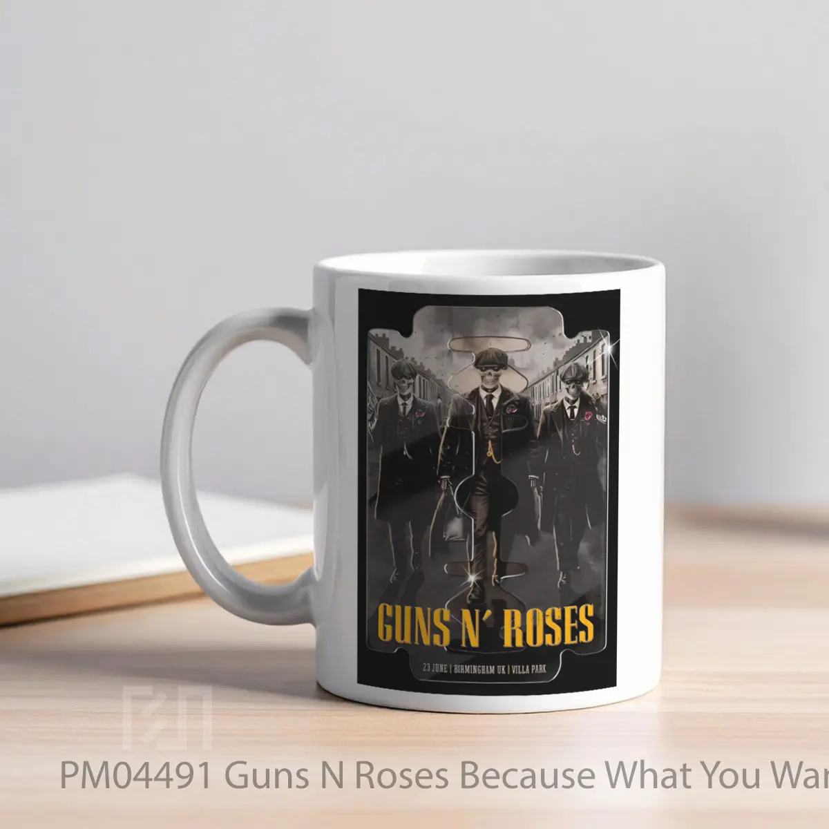 Mug Guns N Roses Because What You Want Uk Tour 2025 Birmingham 1 MPM04491 - All-side / Desain
