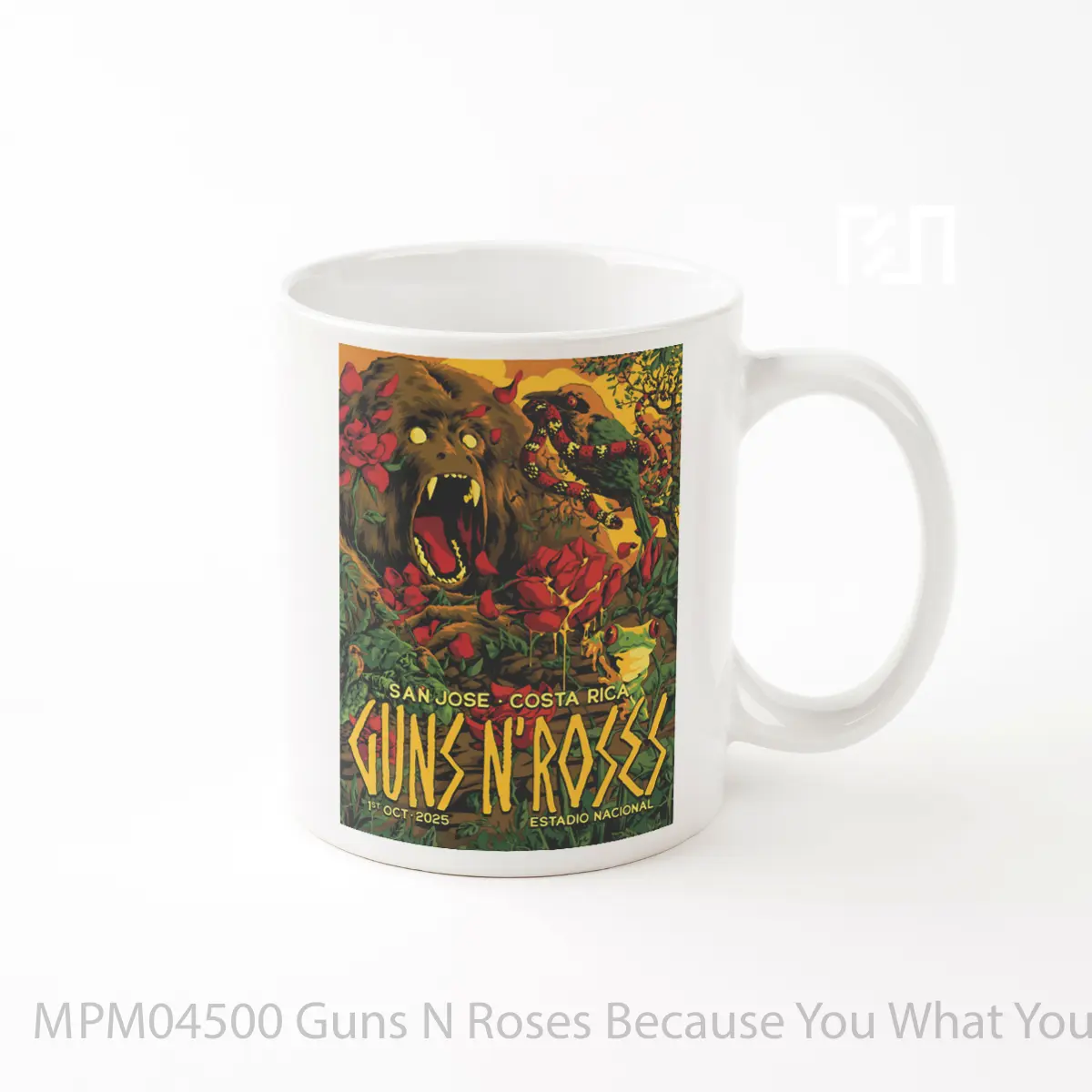 Mug Guns N Roses Because You What You Want 2025 Tour Stockholm MPM04500