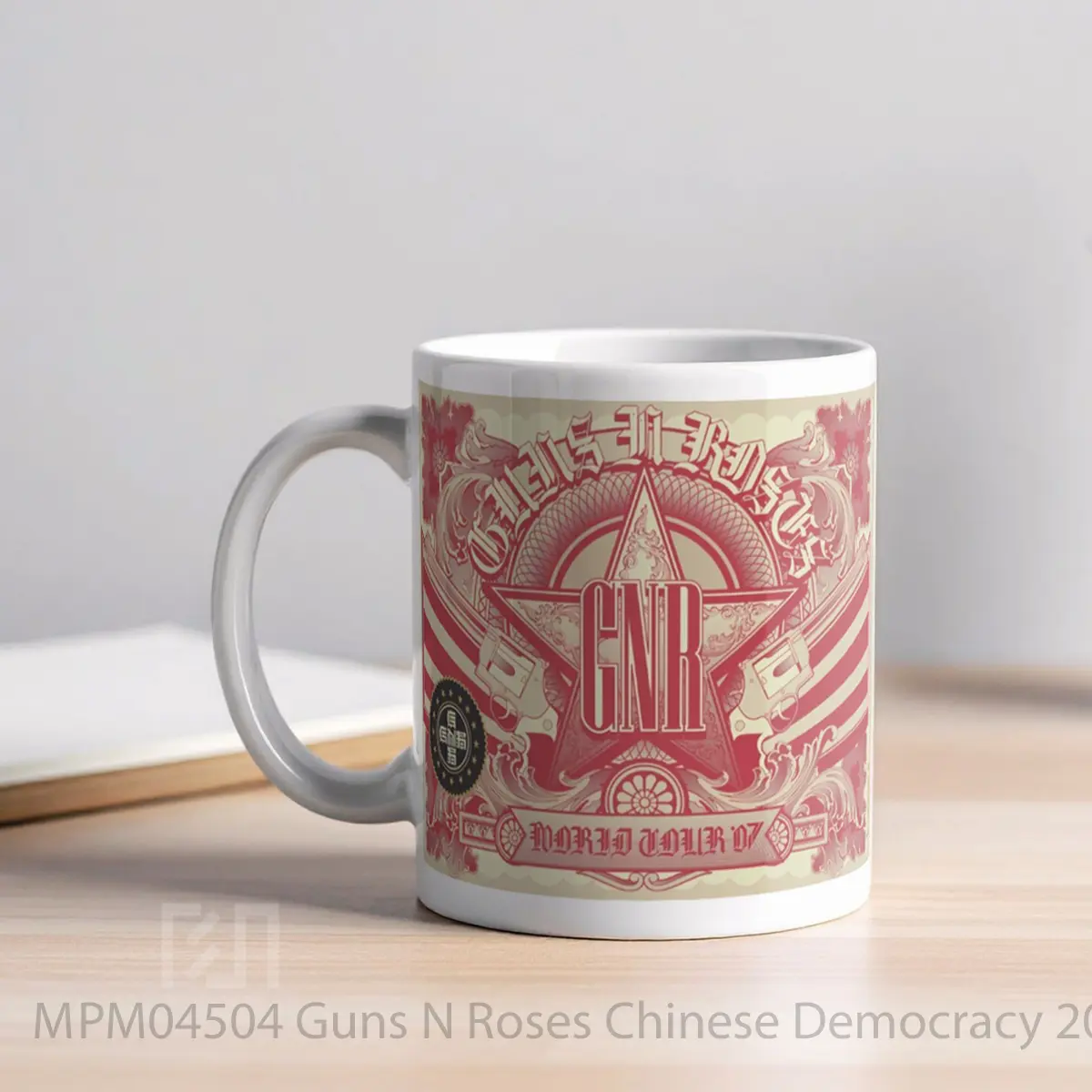 Mug Guns N Roses Chinese Democracy 2007 World Tour Pos MPM04504 - All-side / Desain