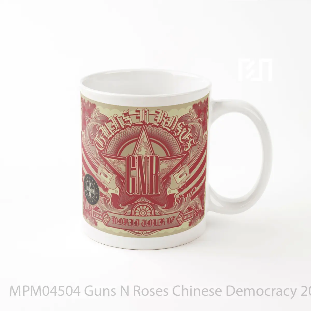 Mug Guns N Roses Chinese Democracy 2007 World Tour Pos MPM04504