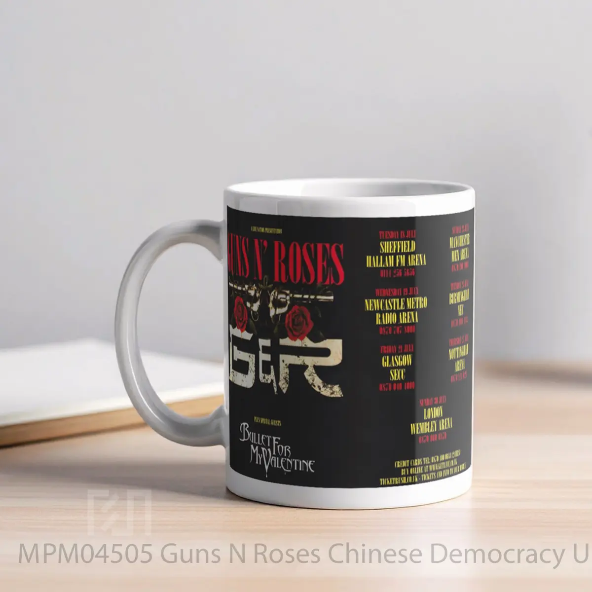 Mug Guns N Roses Chinese Democracy Uk Tour 2006 1 MPM04505 - All-side / Desain
