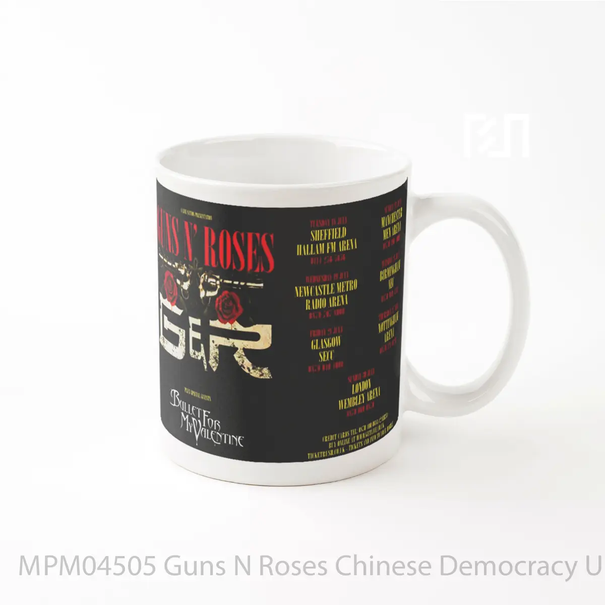 Mug Guns N Roses Chinese Democracy Uk Tour 2006 1 MPM04505