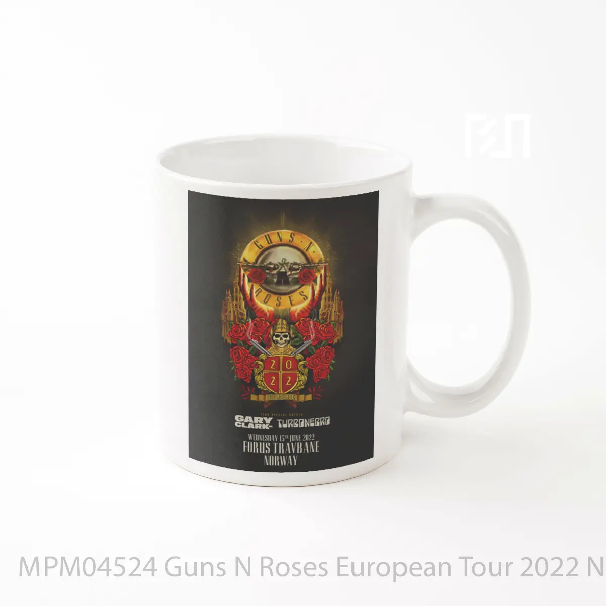 Mug Guns N Roses European Tour 2022 Norway Forus Travbane MPM04524