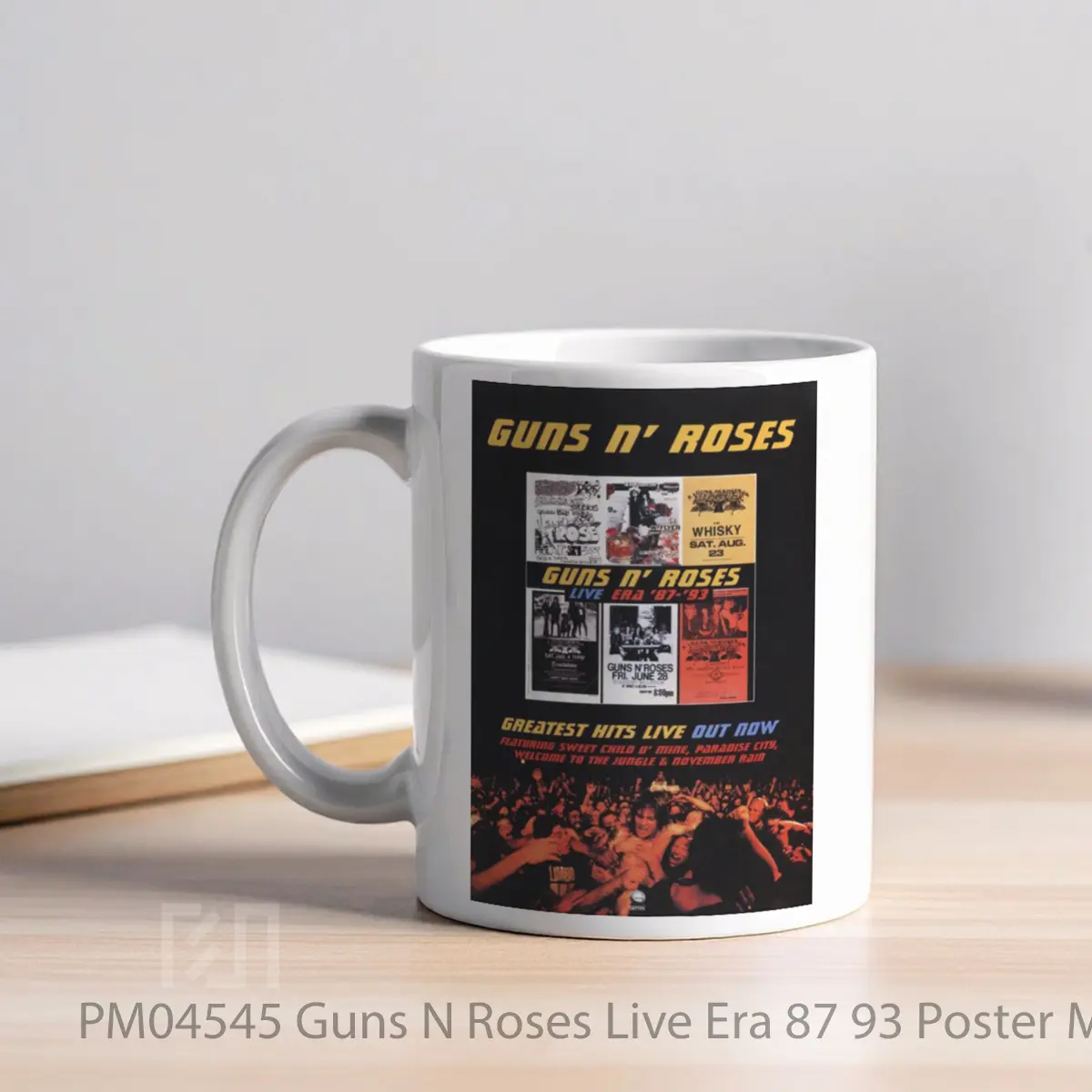Mug Guns N Roses Live Era 87 93 MPM04545 - All-side / Desain