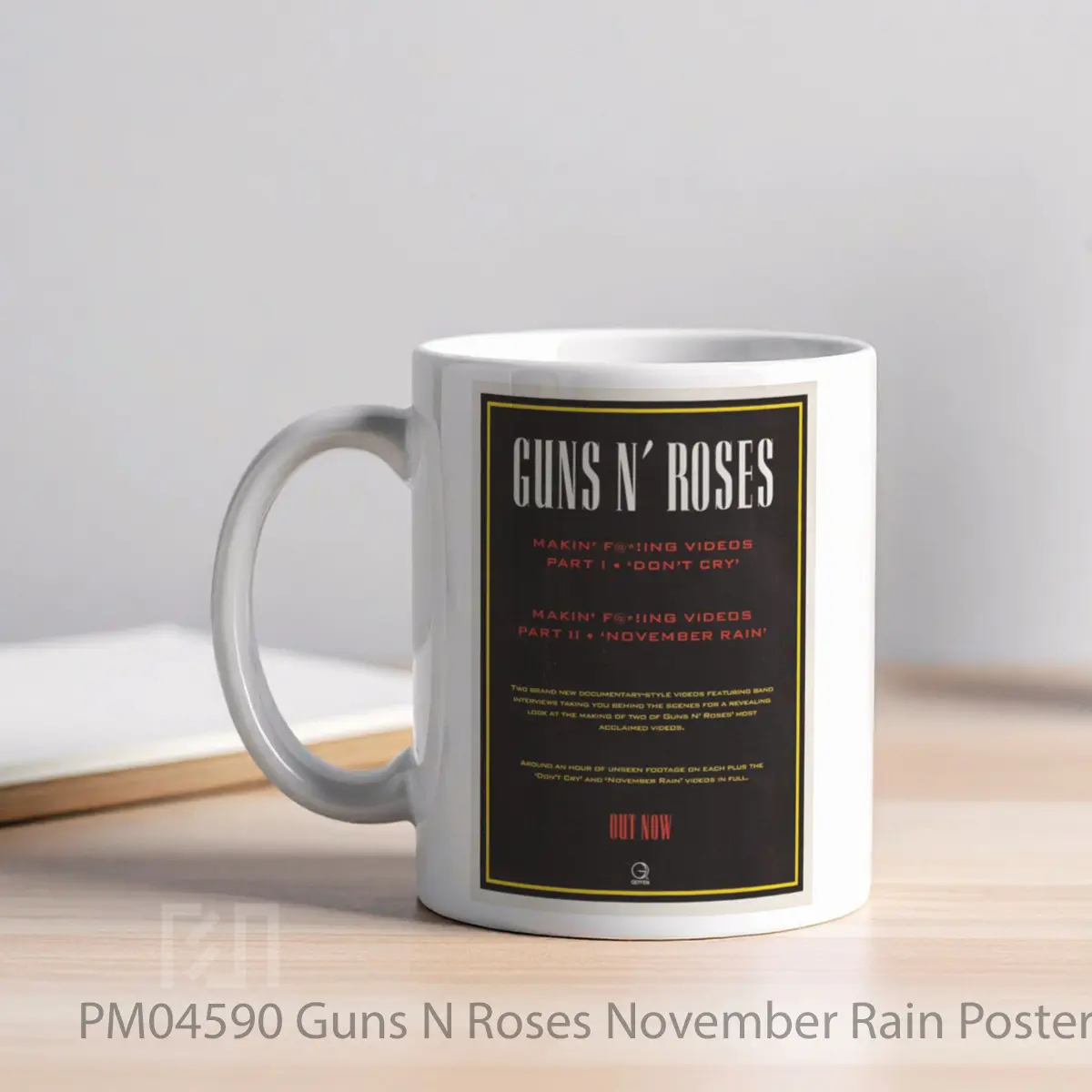 Mug Guns N Roses November Rain MPM04590 - All-side / Desain