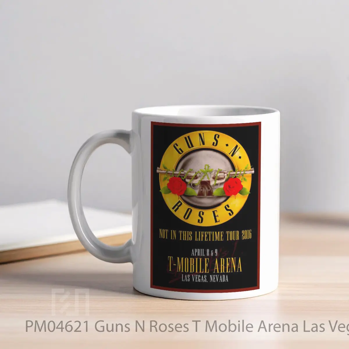 Mug Guns N Roses T Mobile Arena Las Vegas Apr 8 9 MPM04621 - All-side / Desain