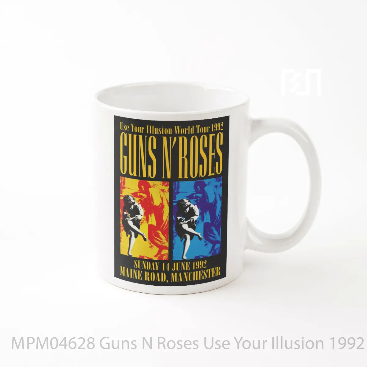 Mug Guns N Roses Use Your Illusion 1992 Uk Tour Manchester Maine Road MPM04628