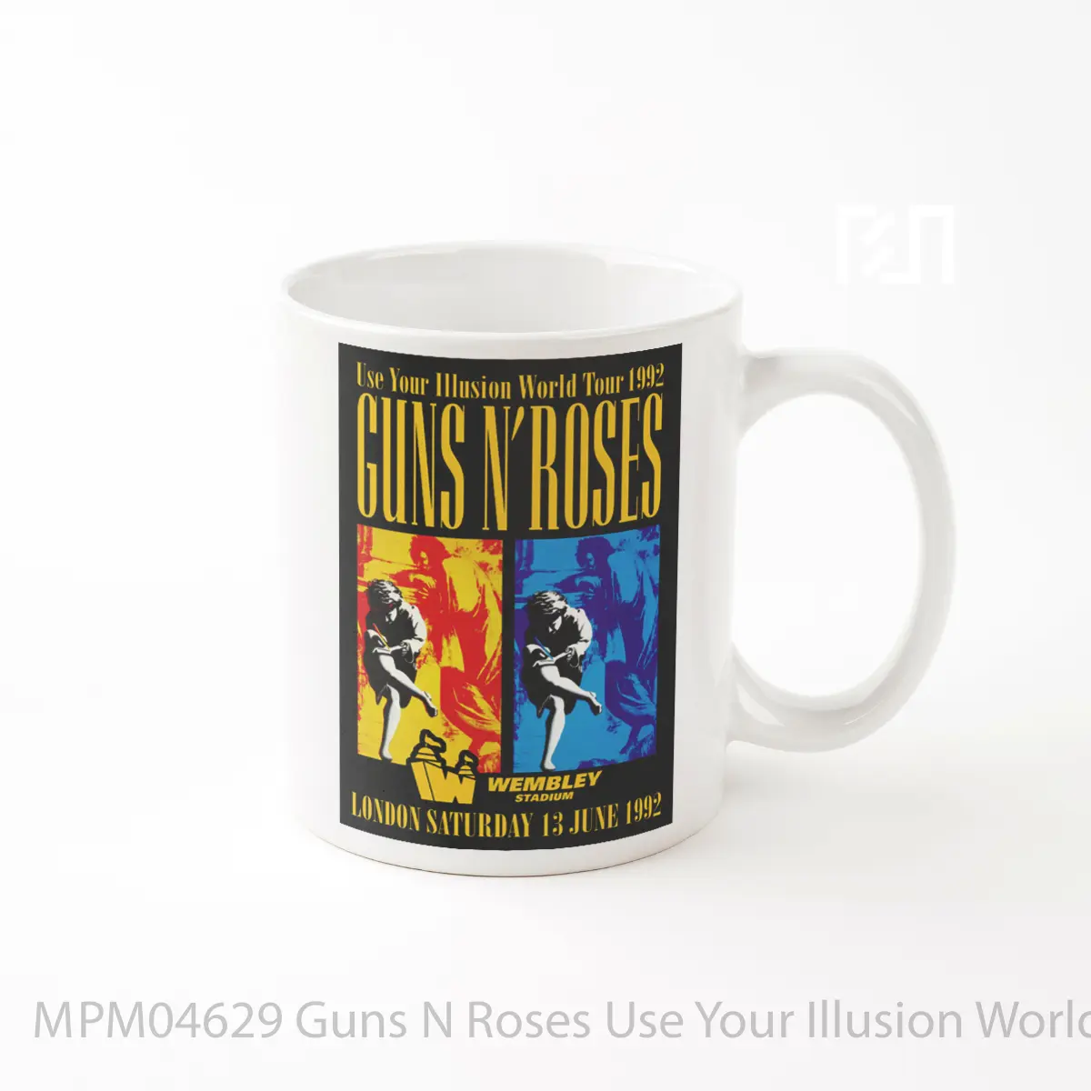 Mug Guns N Roses Use Your Illusion World Tour 1992 London MPM04629