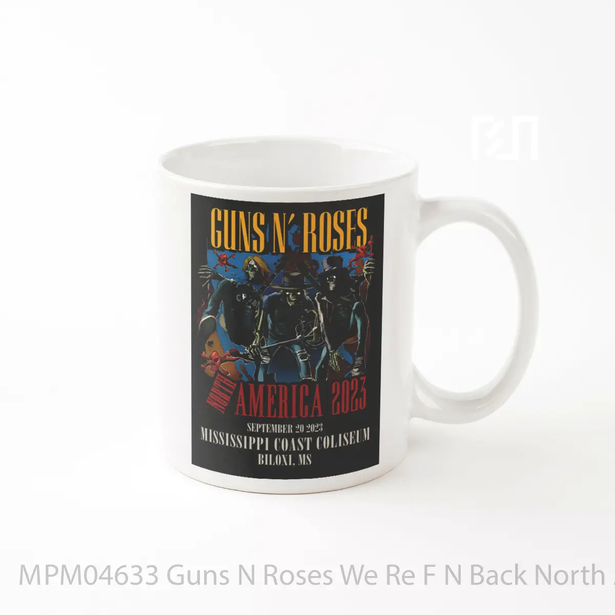 Mug Guns N Roses We Re F N Back North America Tour 2023 Varian 1 MPM04633