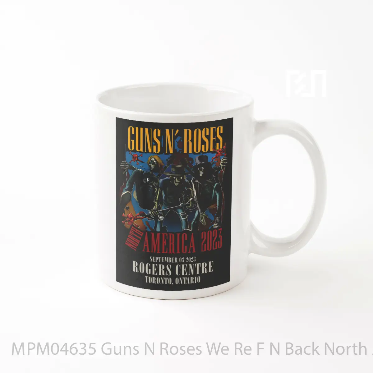 Mug Guns N Roses We Re F N Back North America Tour 2023 Varian 3 MPM04635