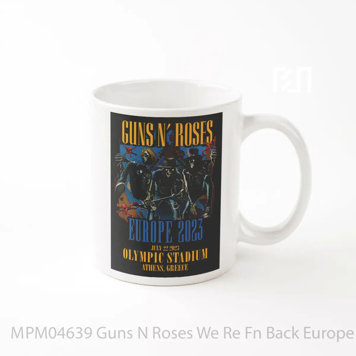 Mug Guns N Roses We Re Fn Back Europe Tour 2023 Athens Greece Olympic Stadium MPM04639