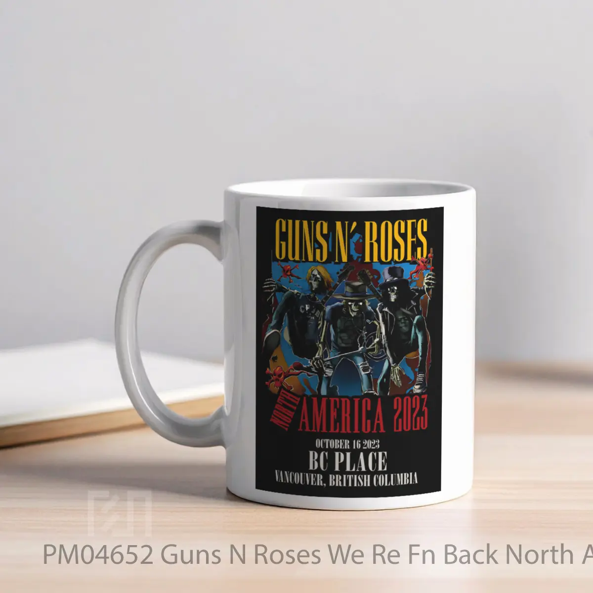 Mug Guns N Roses We Re Fn Back North America Tour 2023 MPM04652 - All-side / Desain