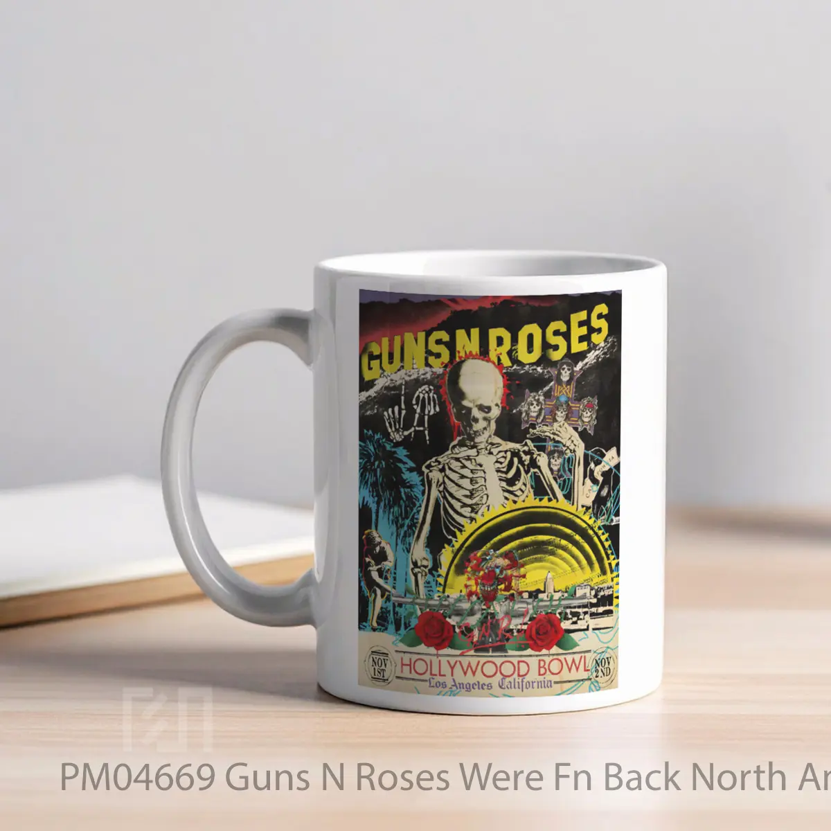 Mug Guns N Roses Were Fn Back North America 2023 T MPM04669 - All-side / Desain