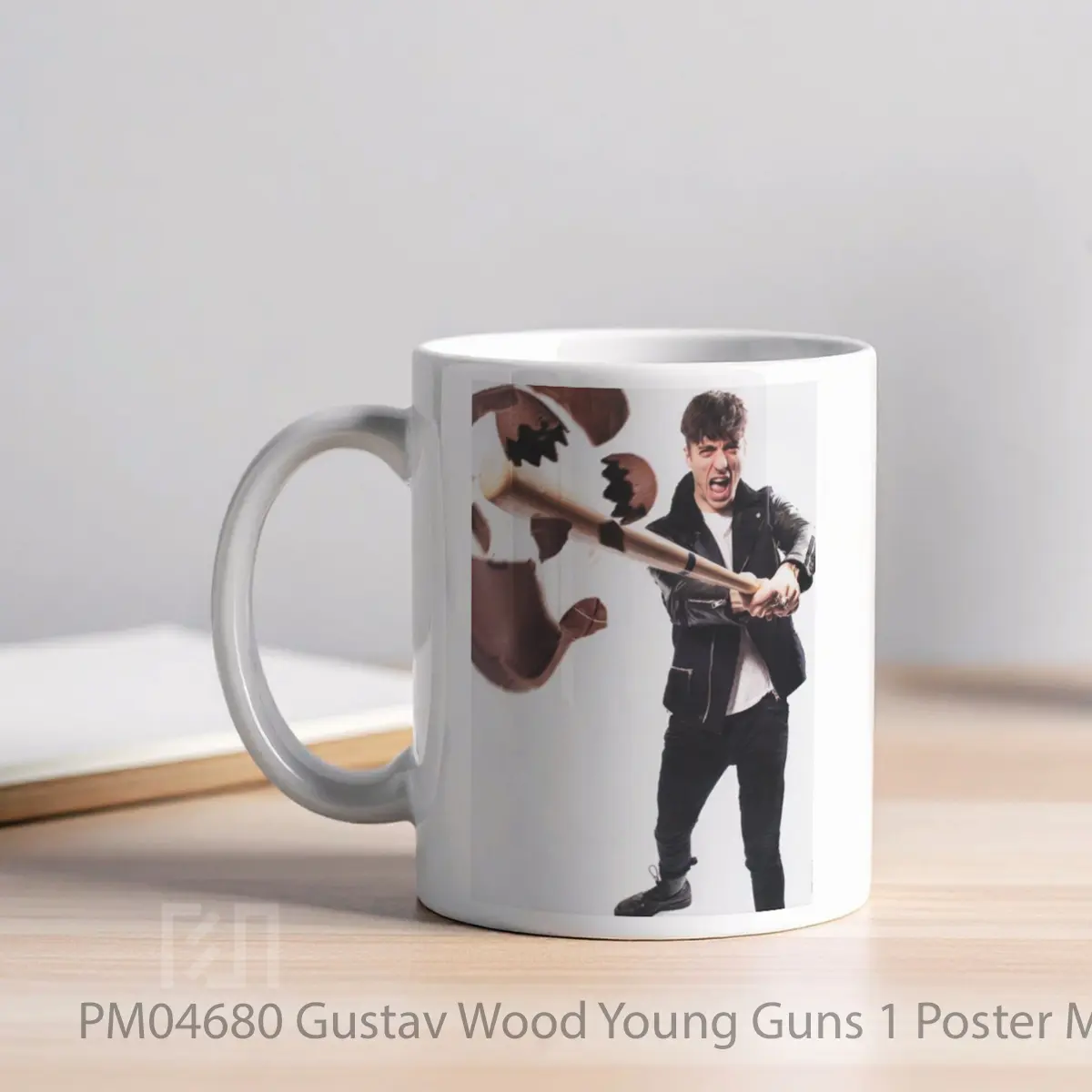 Mug Gustav Wood Young Guns 1 MPM04680 - All-side / Desain