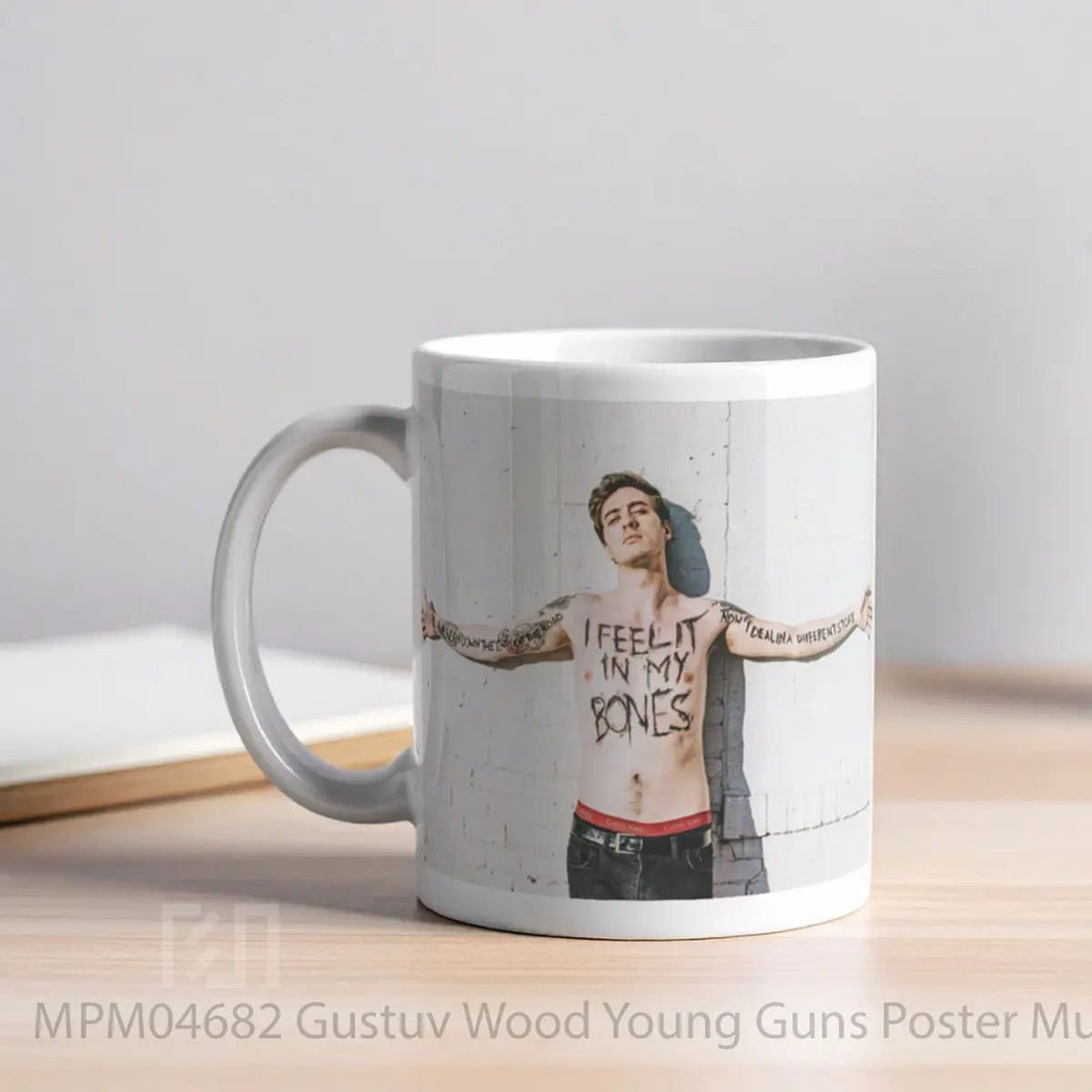 Mug Gustuv Wood Young Guns MPM04682 - All-side / Desain