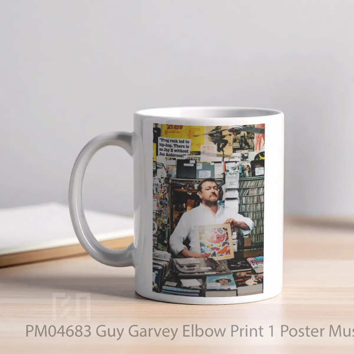 Mug Guy Garvey Elbow Print 1 MPM04683 - All-side / Desain