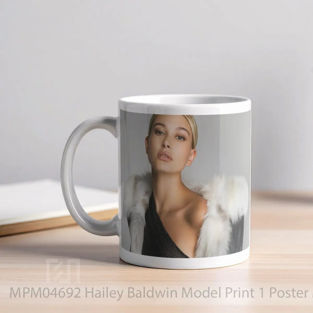 Mug Hailey Baldwin Model Print 1 MPM04692 - All-side / Desain