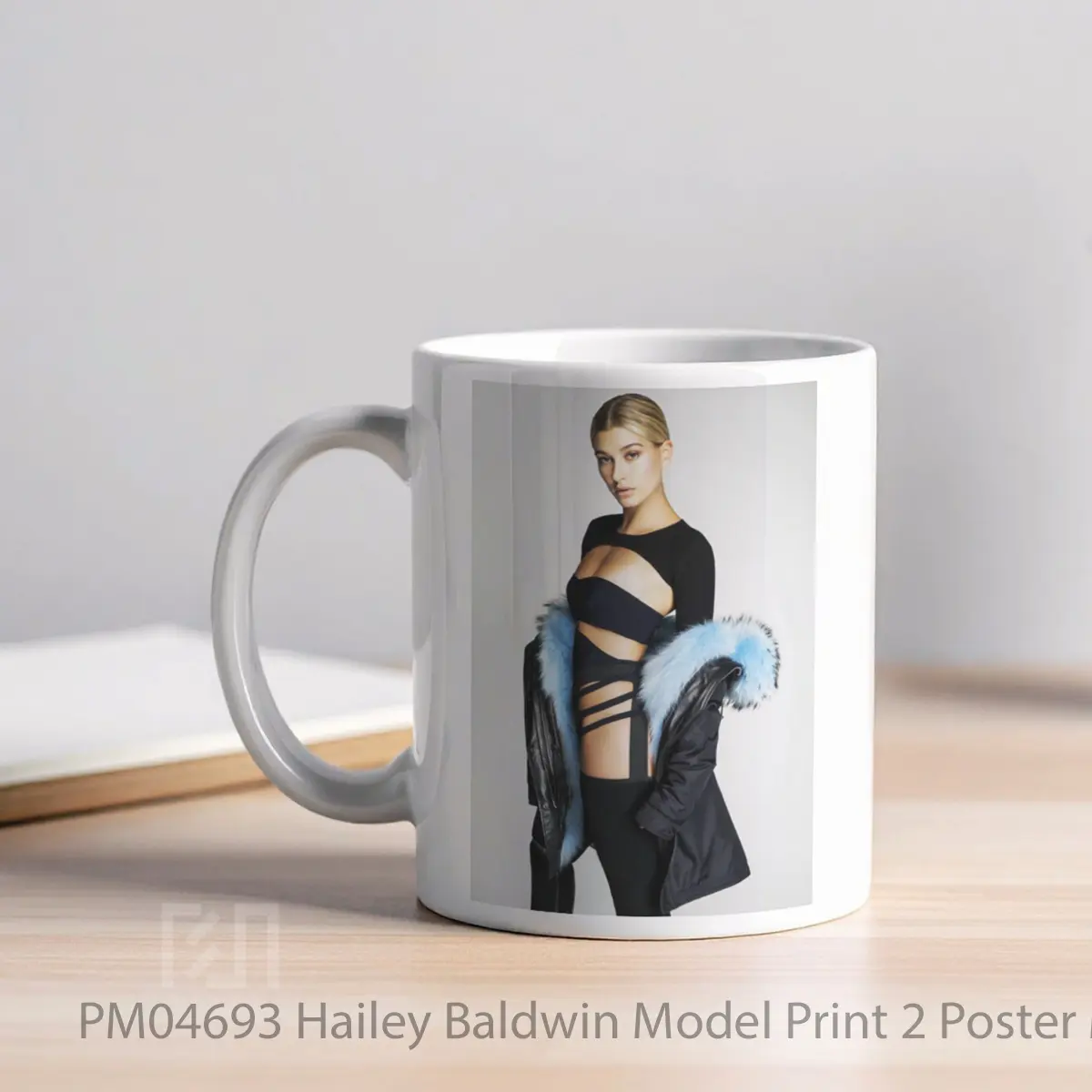 Mug Hailey Baldwin Model Print 2 MPM04693 - All-side / Desain