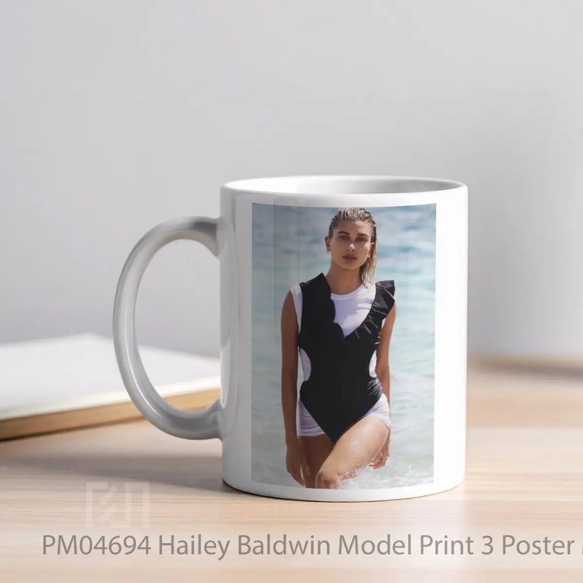 Mug Hailey Baldwin Model Print 3 MPM04694 - All-side / Desain
