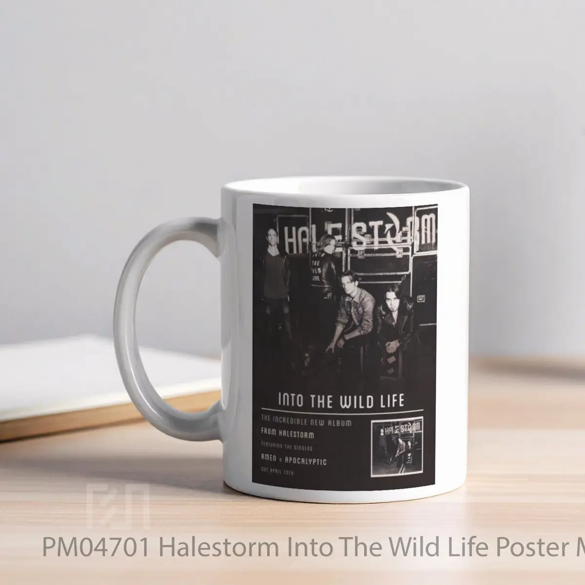 Mug Halestorm Into The Wild Life MPM04701 - All-side / Desain