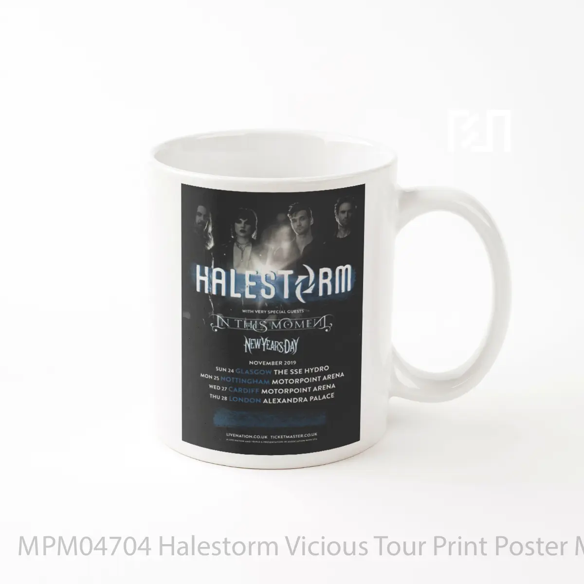 Mug Halestorm Vicious Tour Print MPM04704