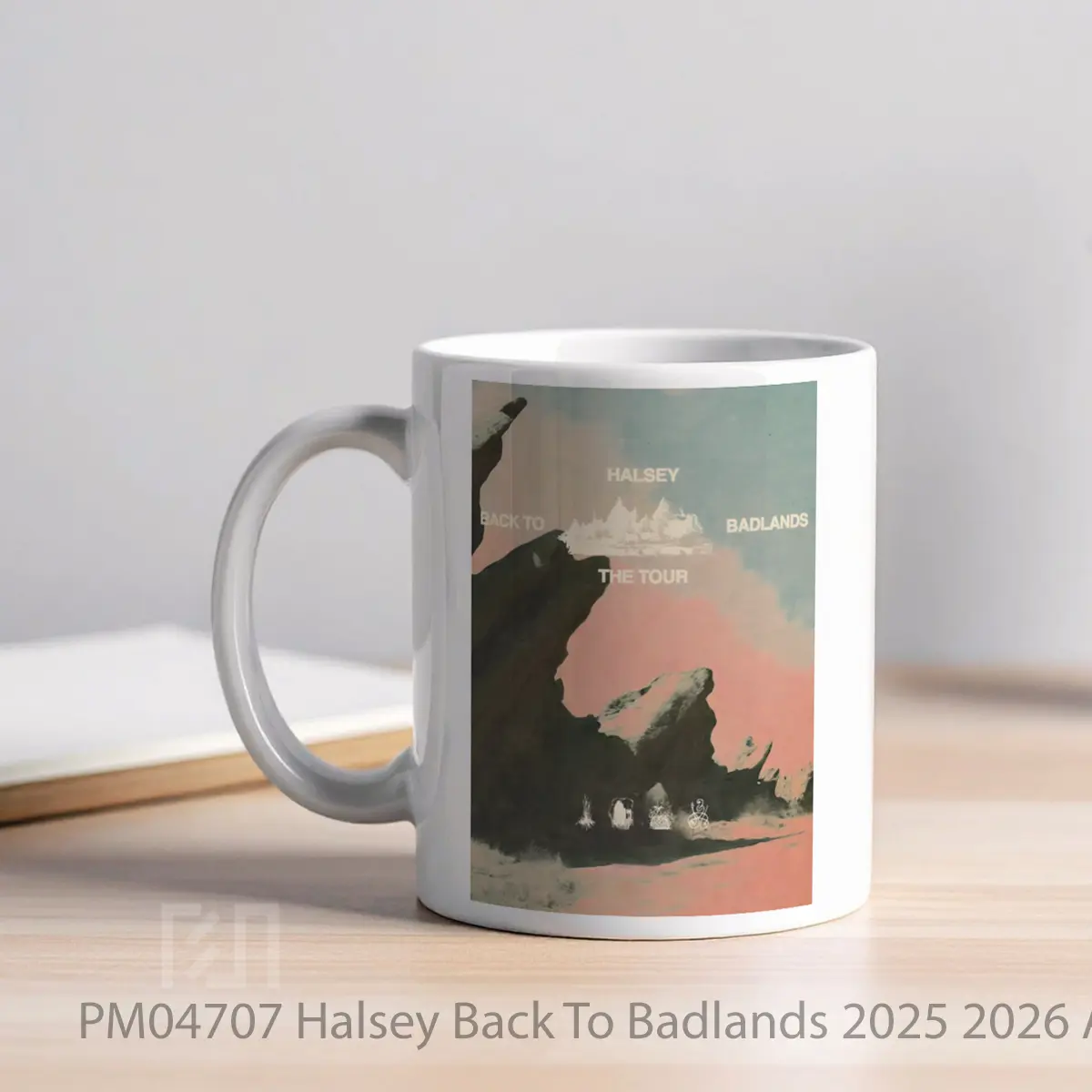 Mug Halsey Back To Badlands 2025 2026 Anniver 1 MPM04707 - All-side / Desain
