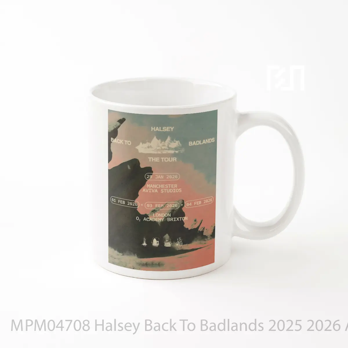Mug Halsey Back To Badlands 2025 2026 Anniver MPM04708