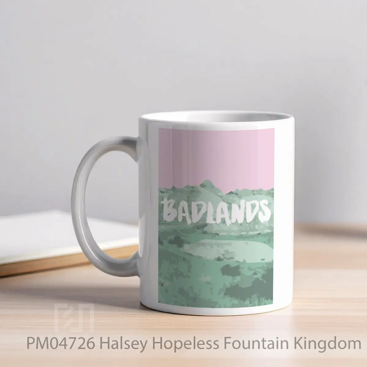 Mug Halsey Hopeless Fountain Kingdom Print 2 MPM04726 - All-side / Desain