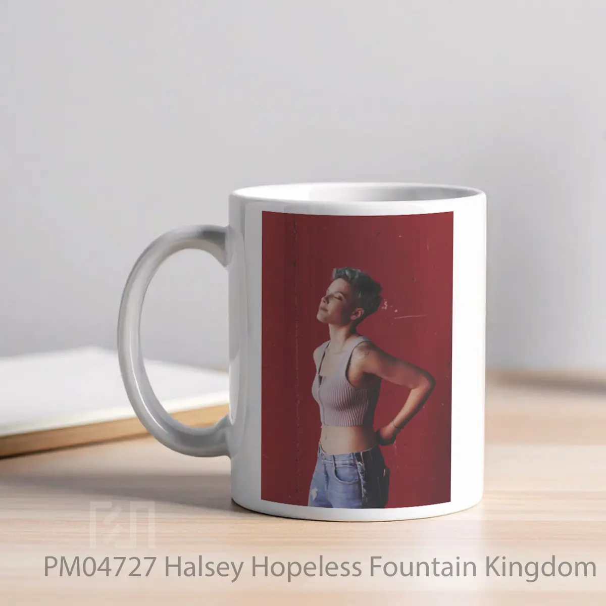 Mug Halsey Hopeless Fountain Kingdom Print MPM04727 - All-side / Desain