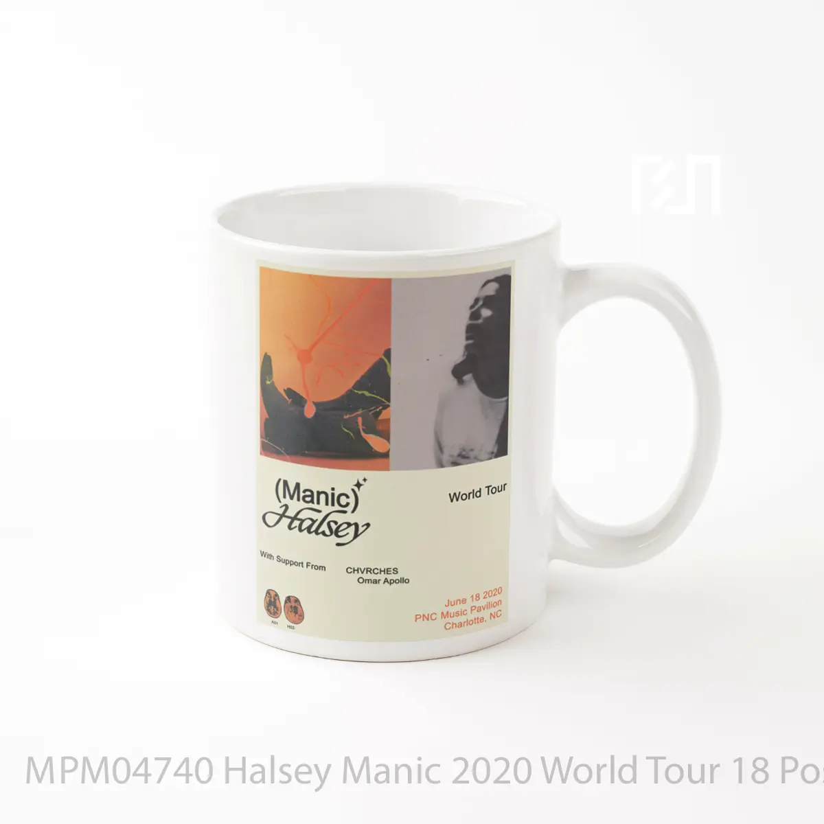 Mug Halsey Manic 2020 World Tour 18 MPM04740