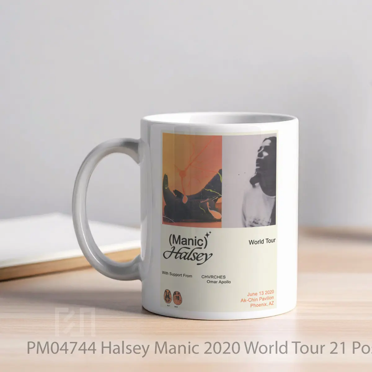Mug Halsey Manic 2020 World Tour 21 MPM04744 - All-side / Desain