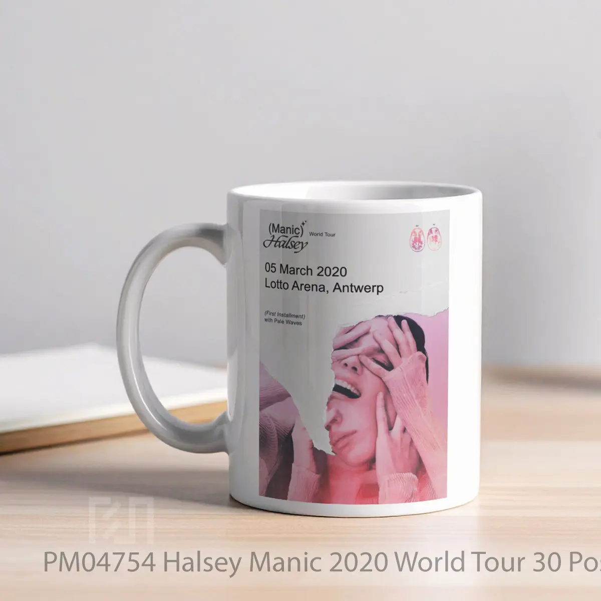 Mug Halsey Manic 2020 World Tour 30 MPM04754 - All-side / Desain
