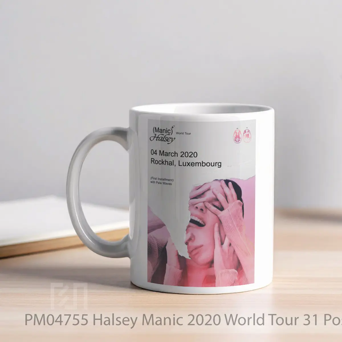 Mug Halsey Manic 2020 World Tour 31 MPM04755 - All-side / Desain